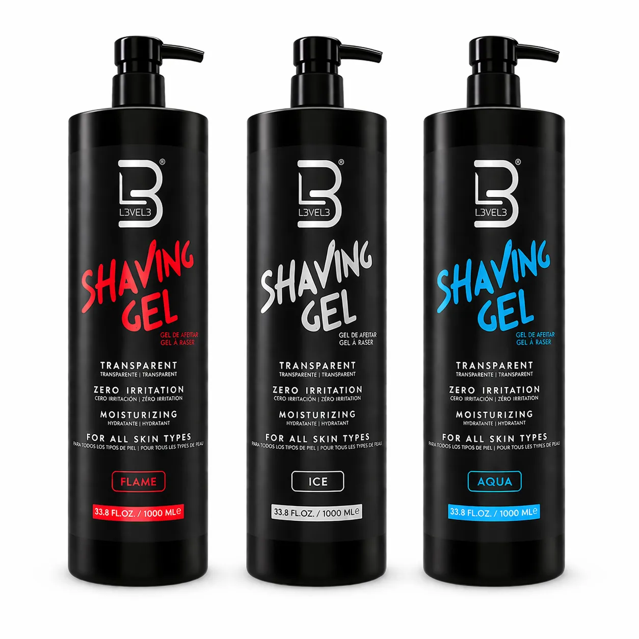 Gel de Afeitado 1000ml L3VEL3