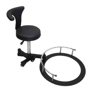 Taburete Giratorio 360º Ajustable BARBERSLAM