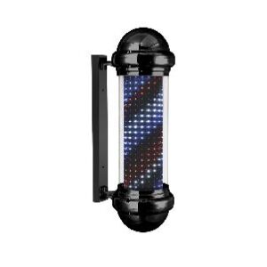 Poste de Barbero LED Negro F BARBERSLAM
